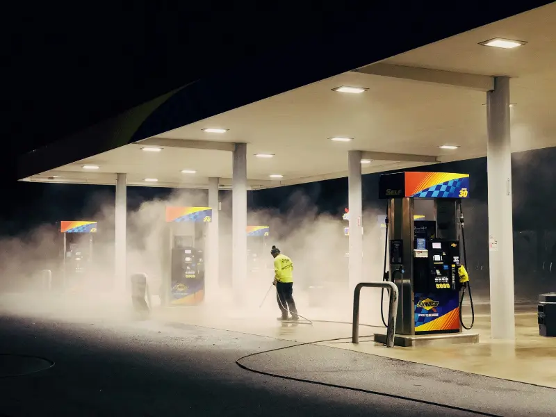 driveway pressure washing