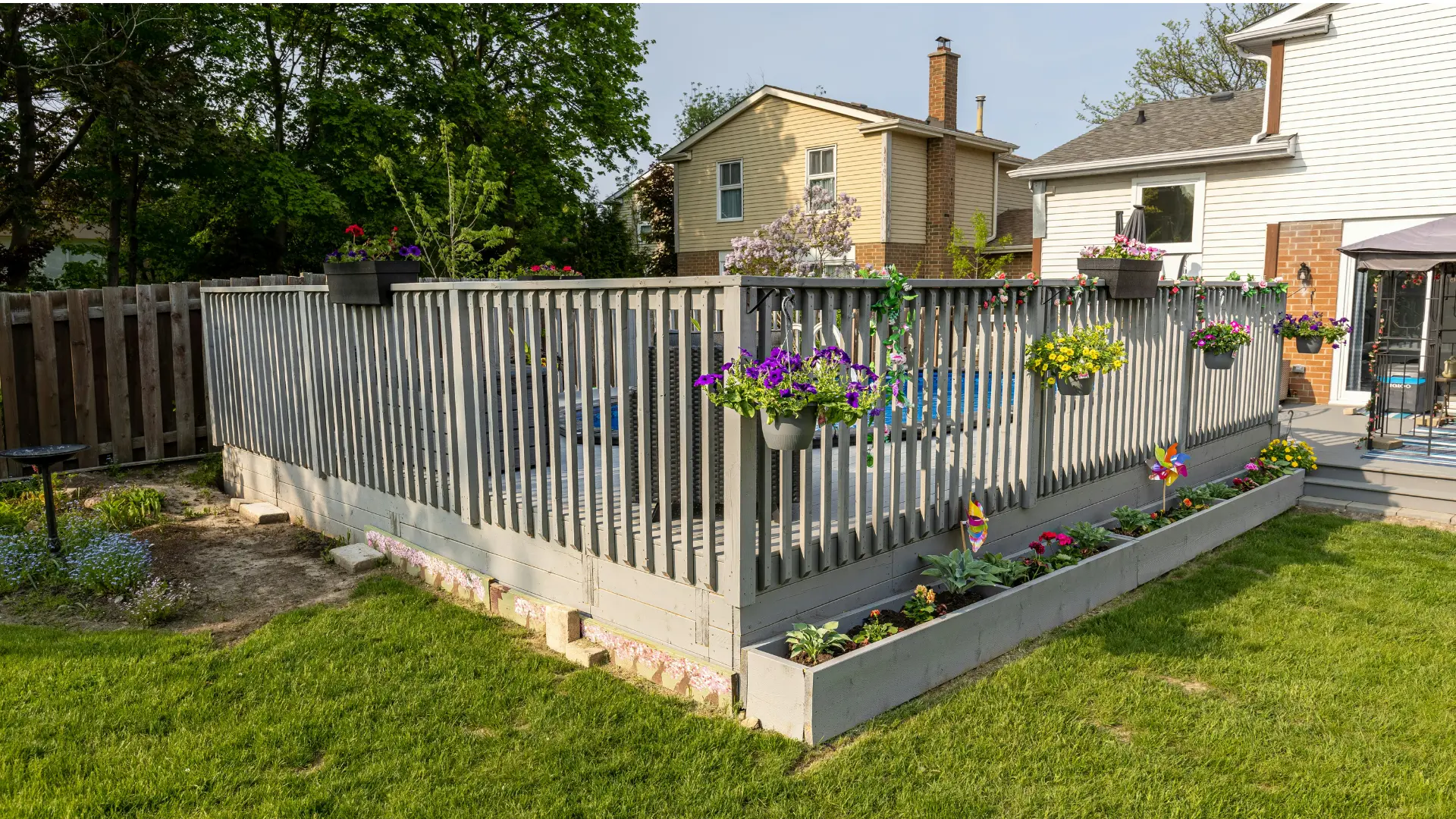 fence painting services